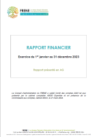 Rapport financier 2023 du FRENE