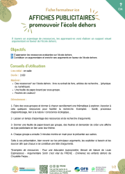 Couverture - Affiche publicitaire