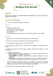 Analyse d'un terrain