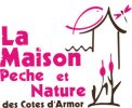 LOGO MAISON PECHE NATURE marron-rose