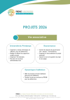 Projets 2026 Projets 2026